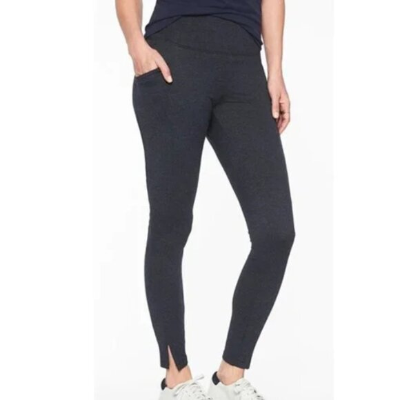 Athleta Navy Mercer Leggings - Picture 1 of 16